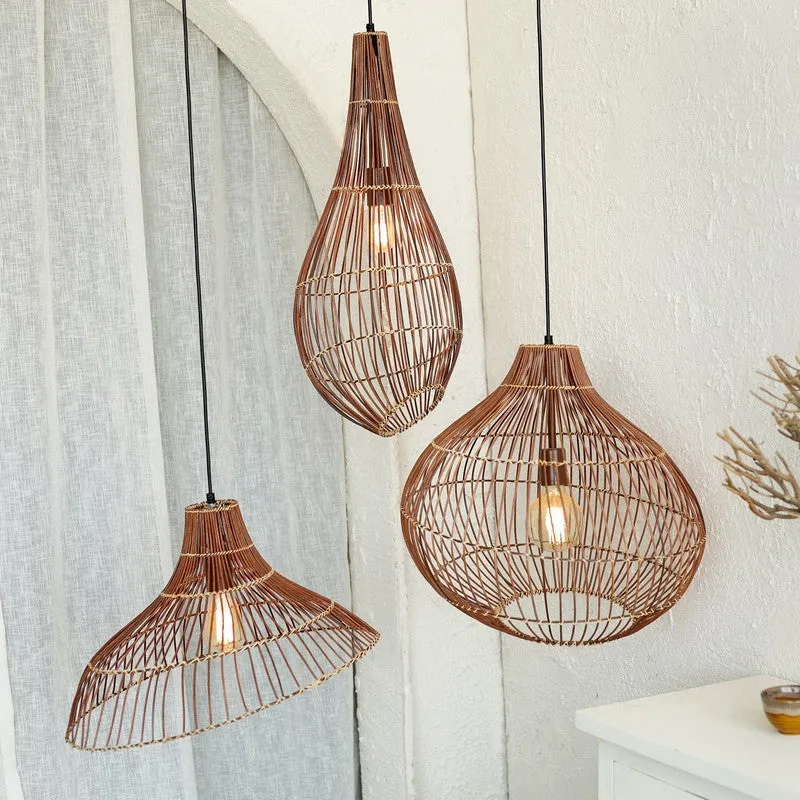 Orange Tree Floo Tall Cane Ceiling Lamp media 5