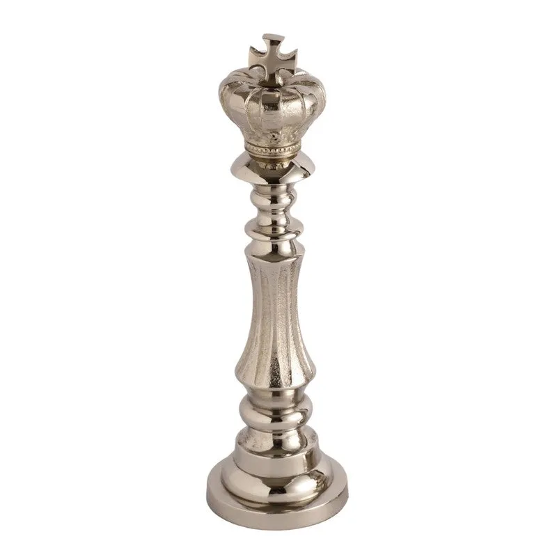 Victoris King Chess Piece -Silver media 5