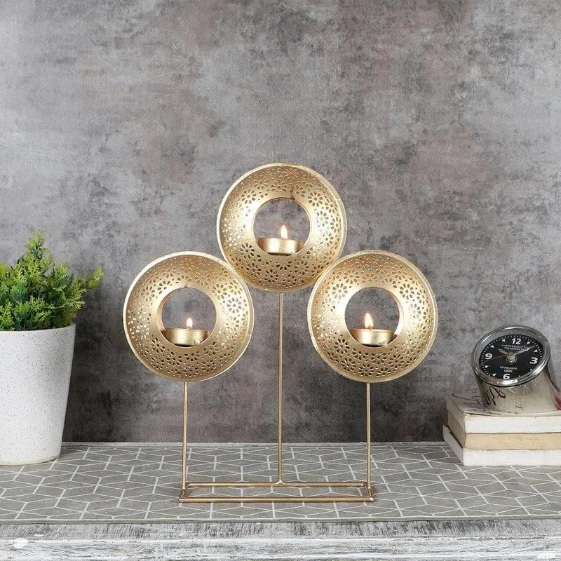 Round Whisp Tealight Candle Holder media 3