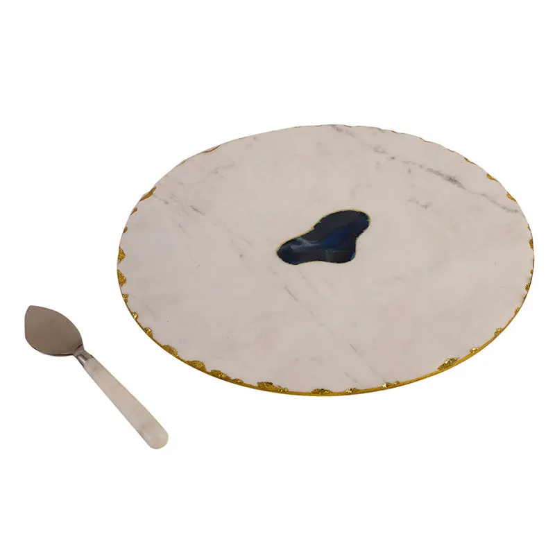 Trevi Nuo Marble Platter media 6