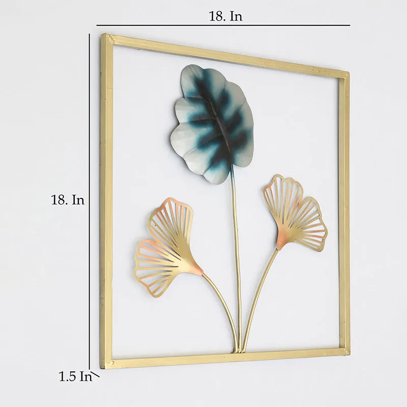 Valenta Floral Metal Wall Accent media 4