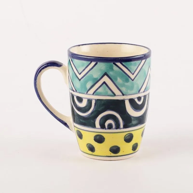 Zubi Ceramic Coffee Mug (270 mL) - Two Piece Set media 4