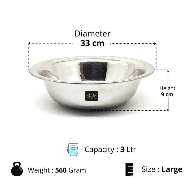 Blendora Stainless Steel Mixing Bowl - 3000 mL media 9