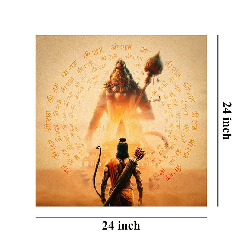 Hanurama Poly Canvas Wall Painting media 8