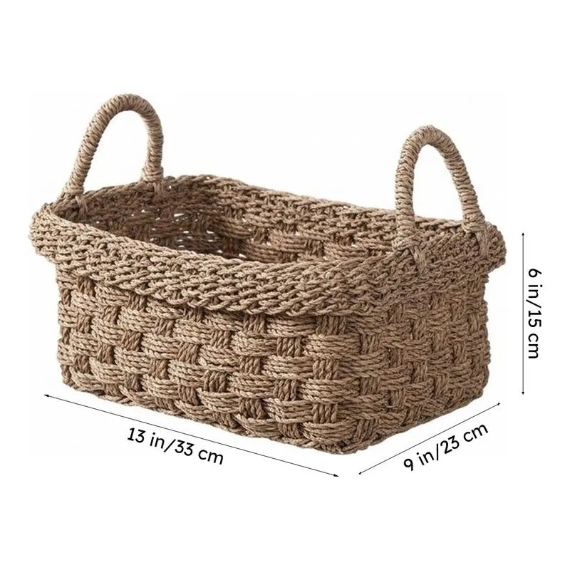 Poshta Natural Fiber Storage Basket media 7