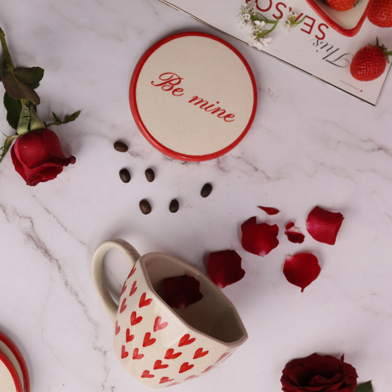 Love Lore Ceramic Coffee Mug (200 mL) - Two Piece Set media 3