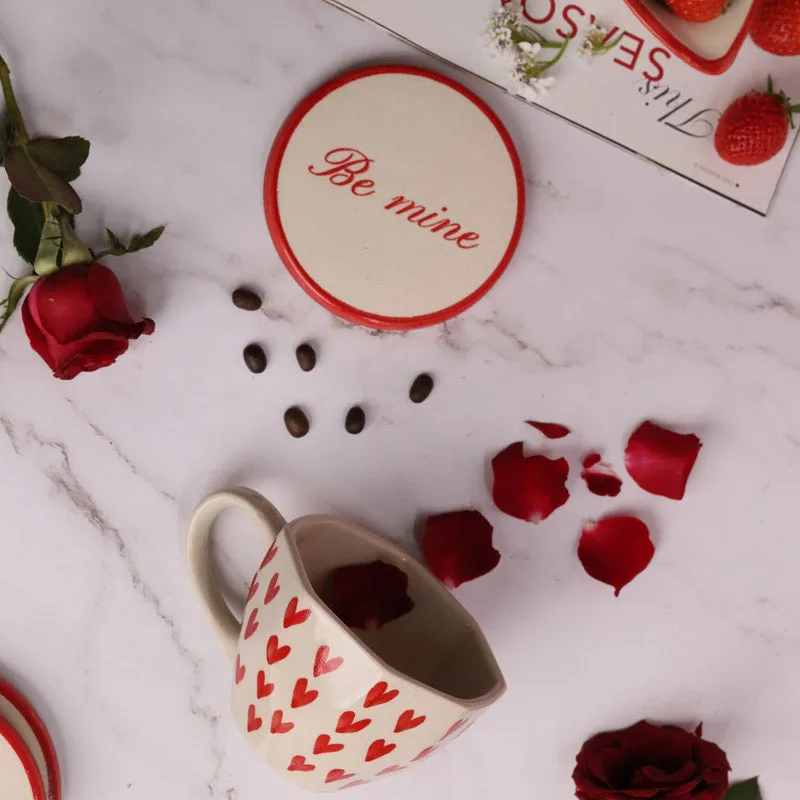 Love Lore Ceramic Coffee Mug (200 mL) - Two Piece Set media 3