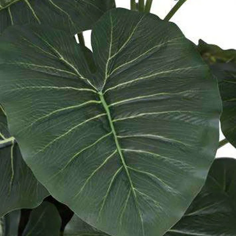 Serene Space Alocasia Artificial Plant Without Pot - 2.3 Feet media 6