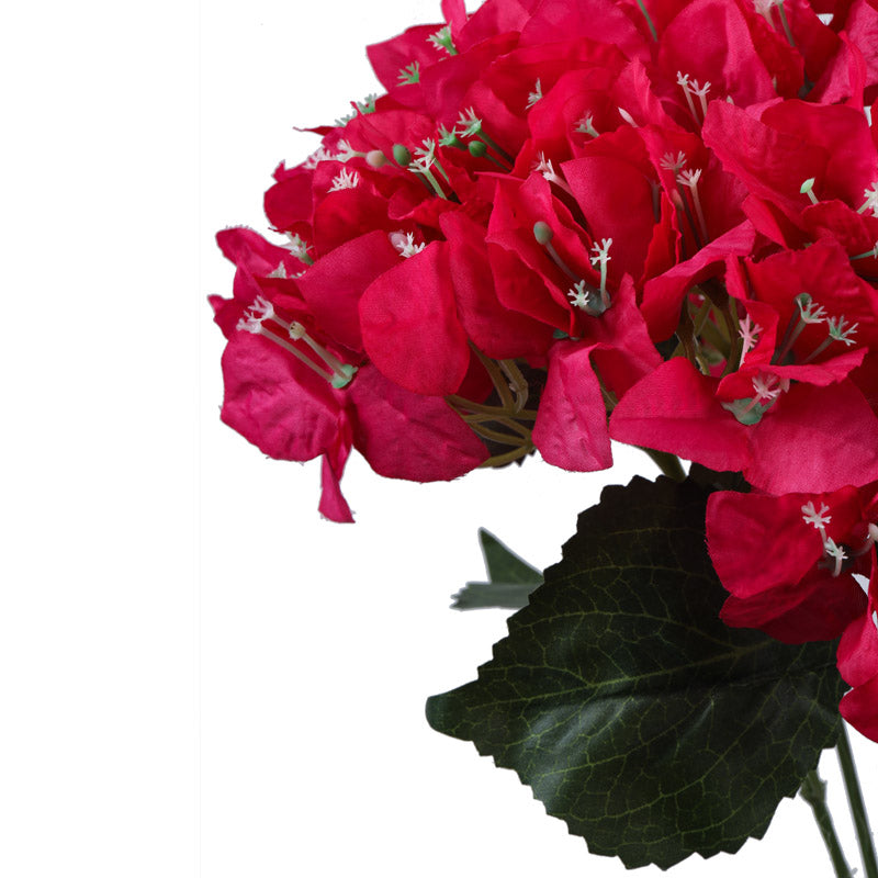 Artificial Realistic Bougainvillea Bouquet (Pink) - Set Of Two media 5
