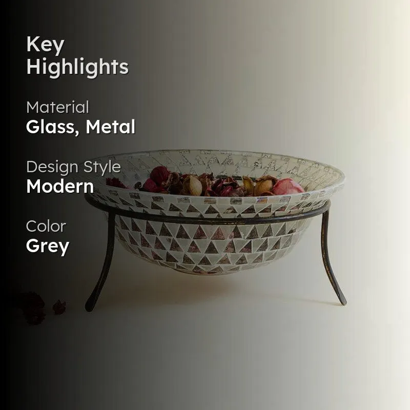 Augusta Accent Bowl With Stand media 2
