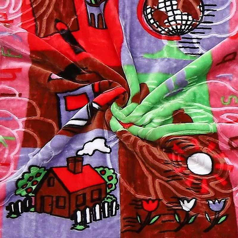 Monte Carlo Whimsical Wonderland Blanket - 553 GSM media 5