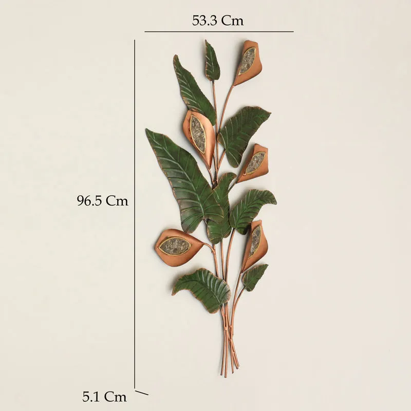 Eileen Foliage Metal Wall Accent media 5