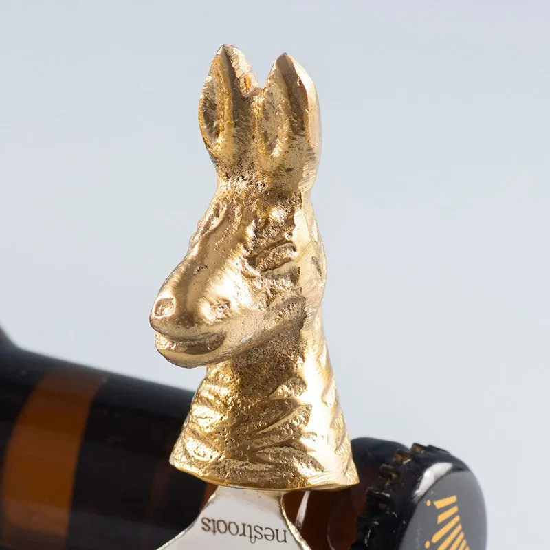 Bunny Pop Stainless Steel Bottle Opener - Gold media 4