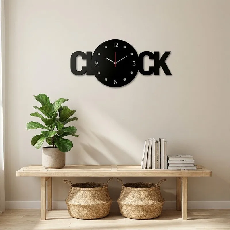 Typix MDF Wall Clock media 1