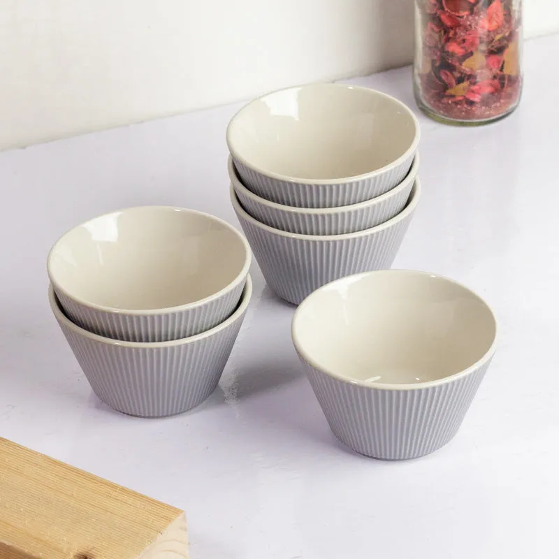 Ceyra Snack Bowl(300 mL) - Set Of Six media 1