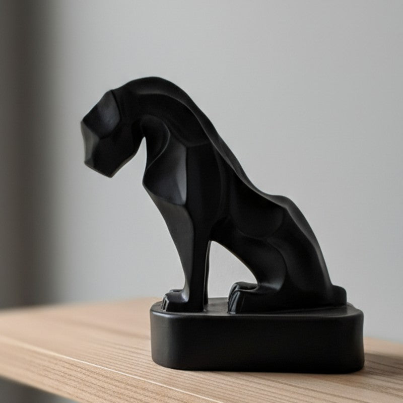 Panther Resin Showpiece - Black media 3