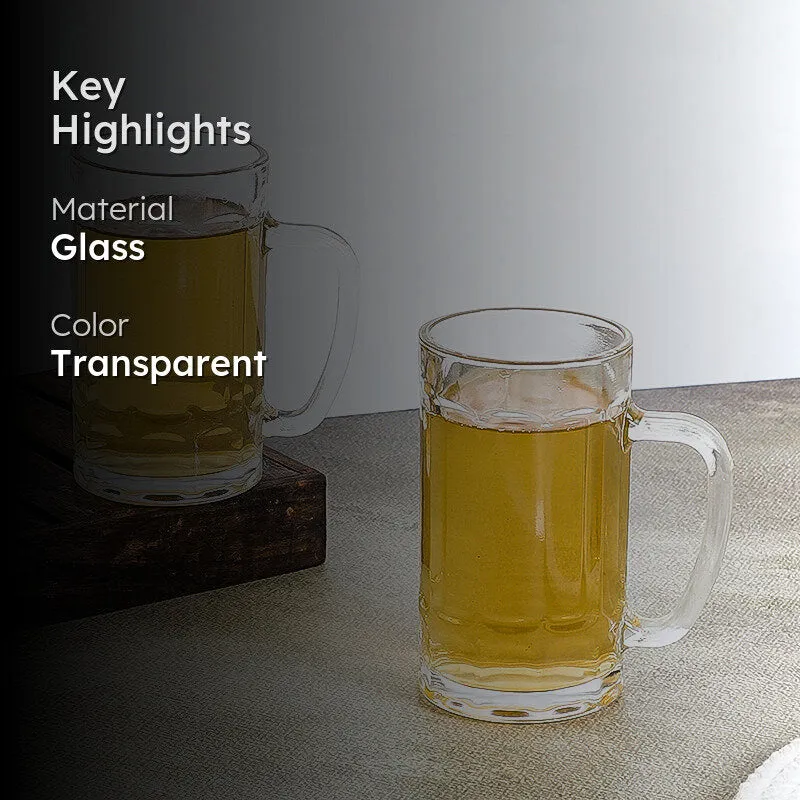 Rokyo Beer Mug (400 ML) -  Set Of Two media 2