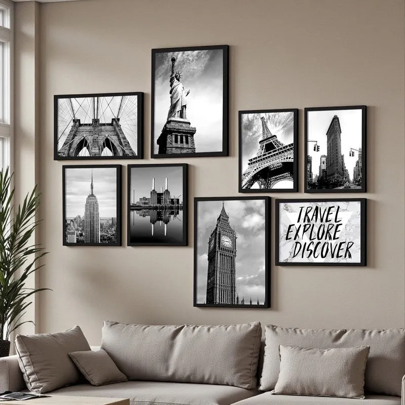 The Explorer Wall Art - Set Of Eight media 1