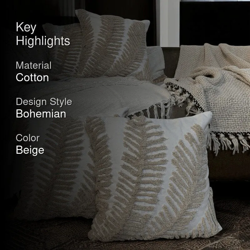 Pillowvive Tufted Cushion Cover Set - Set Of Four media 2