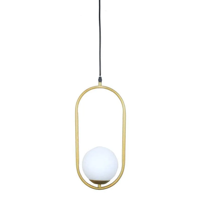 Lucille Moon LED Glass Ceiling Lamp media 4
