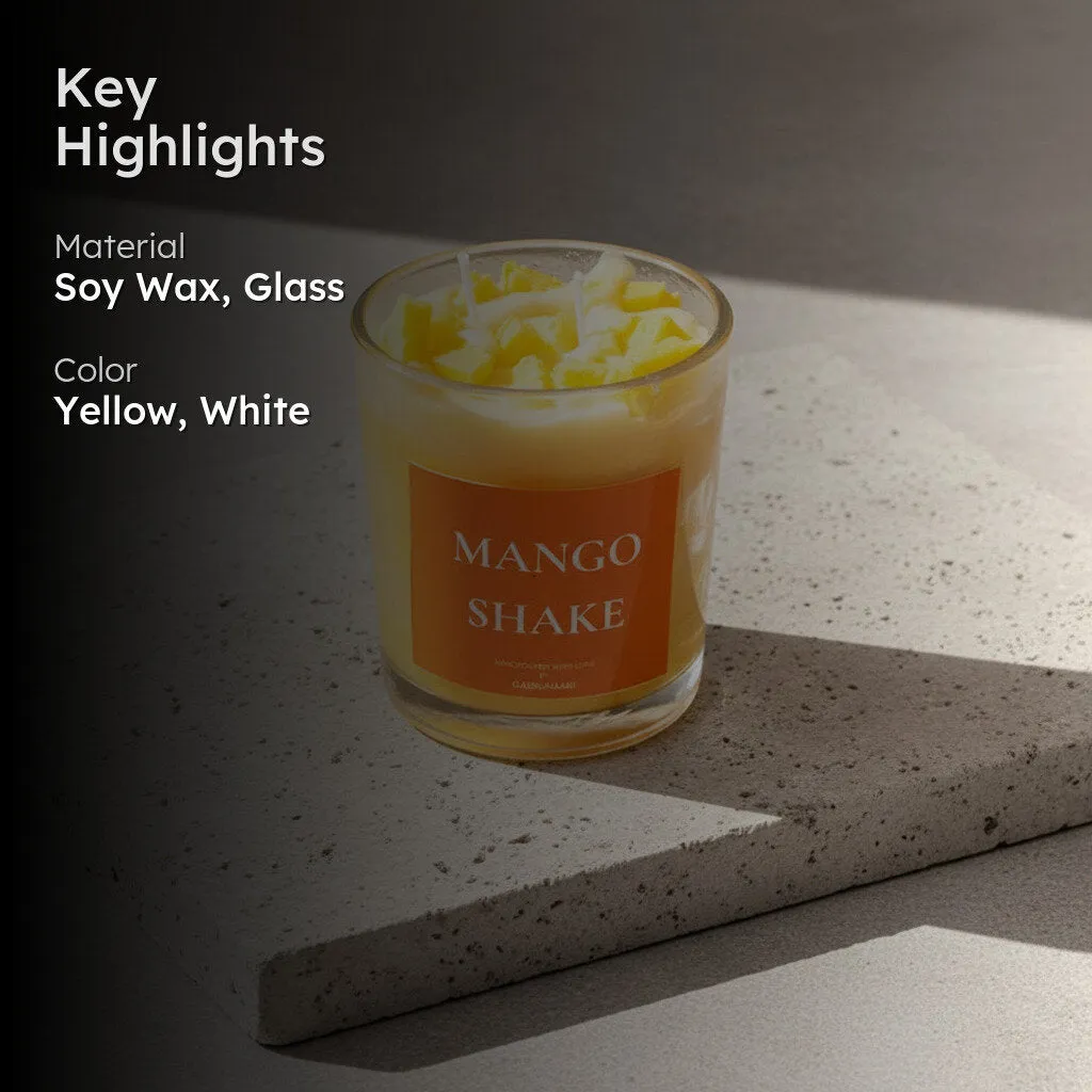 Mango Shake Scented Candle - Mango media 2