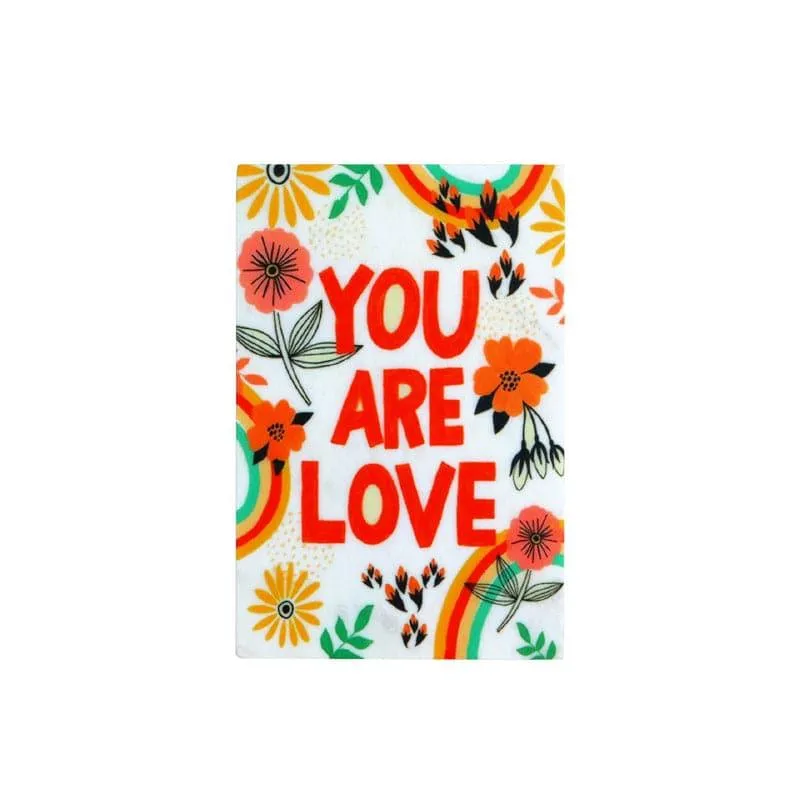 You Are Loved Printed Marble Wall Accent media 3