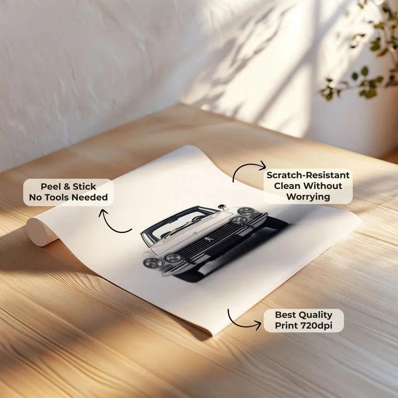 Classic Elegance Wall Poster - White media 7