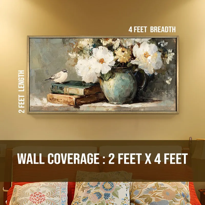 Serendipity Canvas Wall Painting With Frame media 8