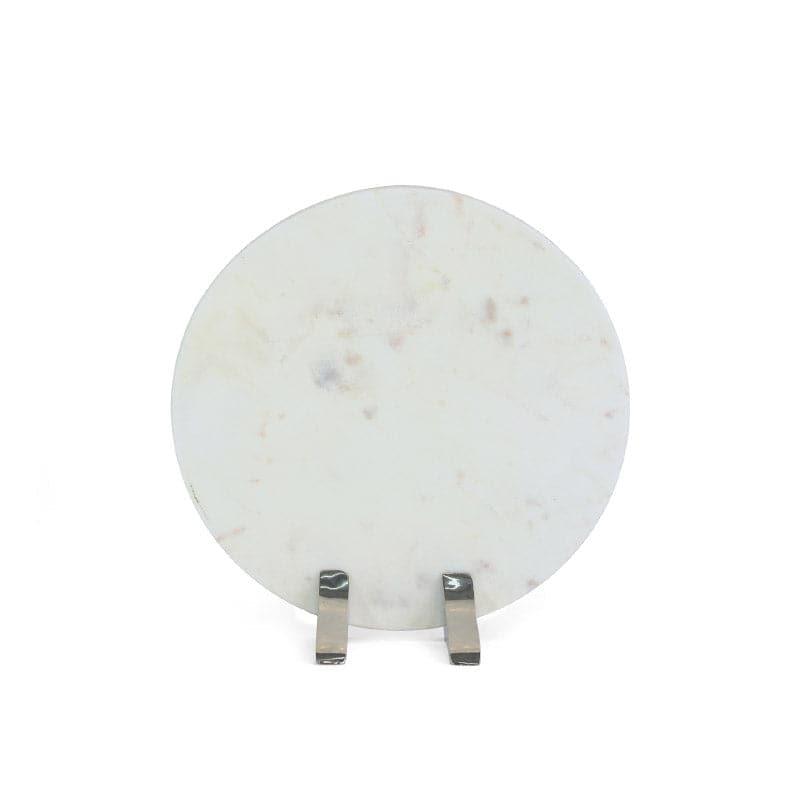 Home Sweet Home Floral Printed Marble Showpiece media 5