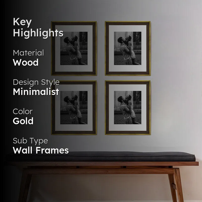 Troy Lite Photo Frame (Gold) - Set Of Four media 2