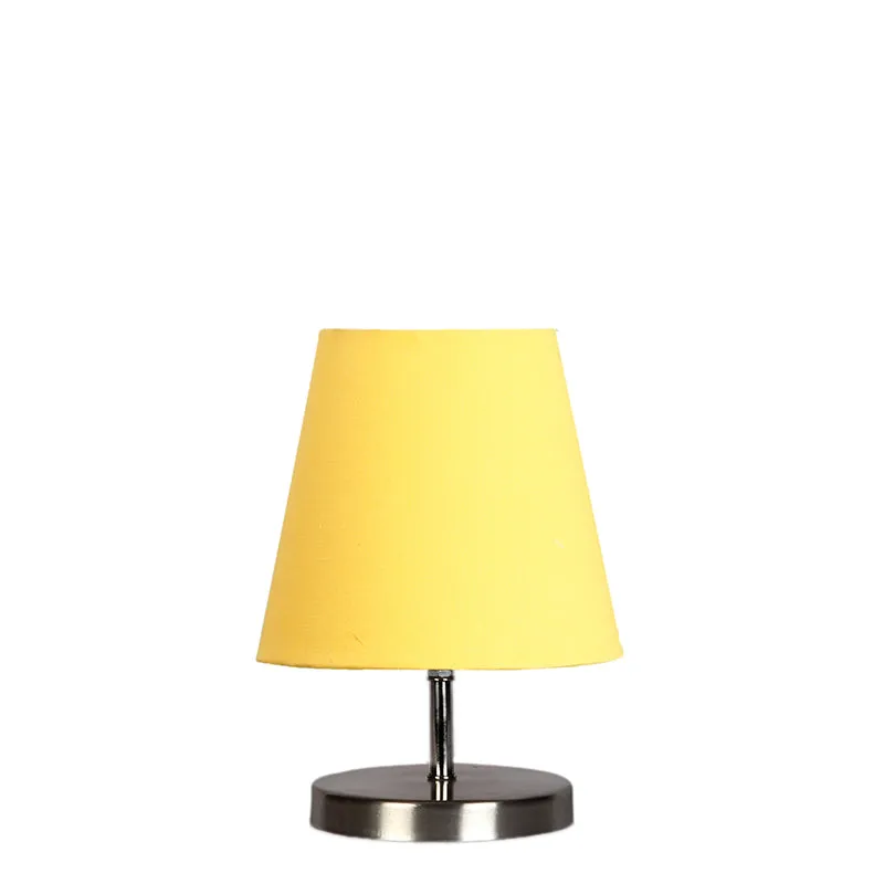 Vidro Fabric Table Lamp - Yellow,Silver media 4