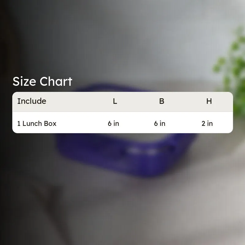 Vault Microwave Safe Lunch Box (Violet) - 575 mL media 8