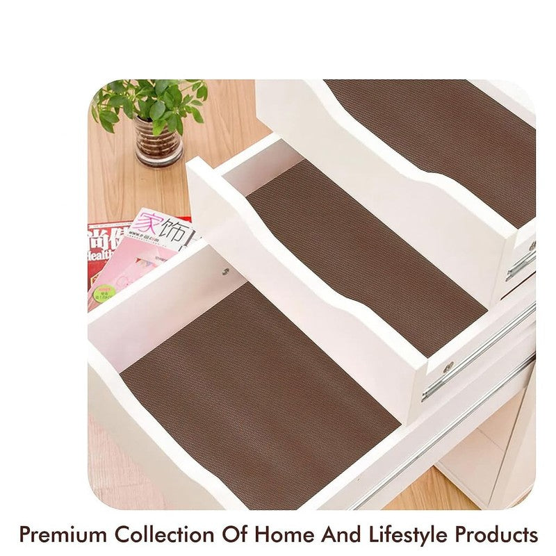 Laxis EasyFit Shelf Liner Mat - Brown media 4