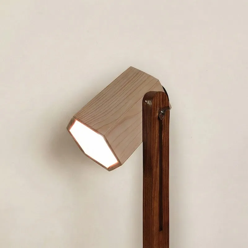 SoftCore Wooden Table Lamp - Brown media 6