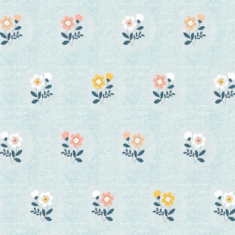 Medea Floral Microfiber Bedsheet - 180 GSM media 4