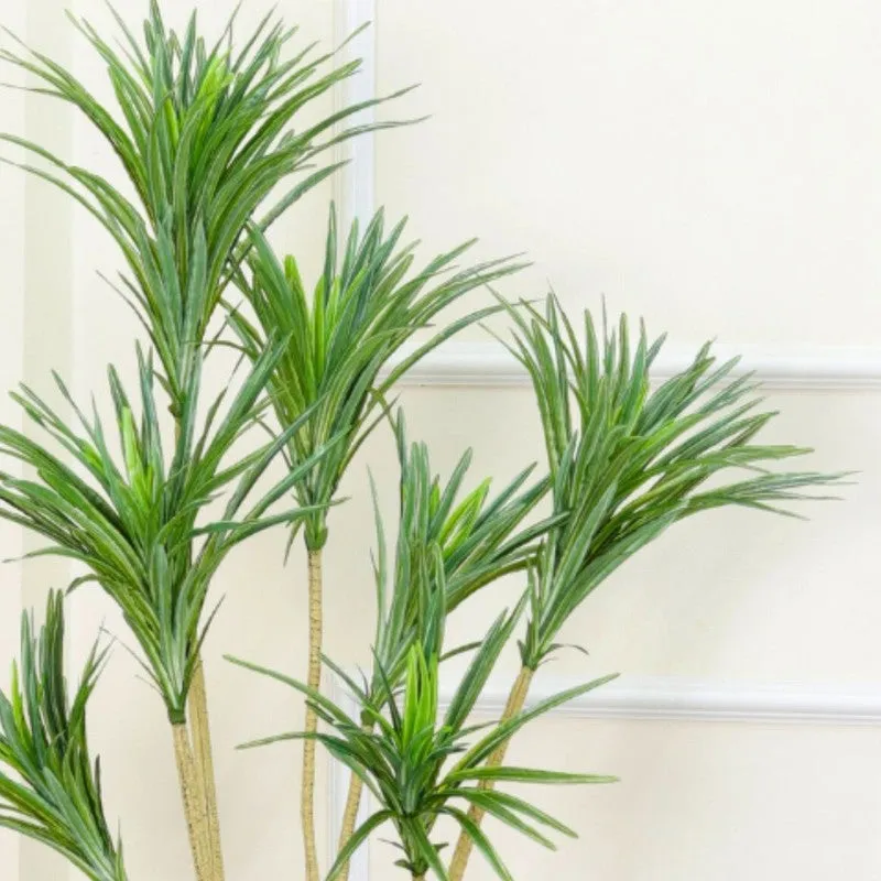 Artificial Red Yucca Plant Without Pot - 5.2 Feet media 4