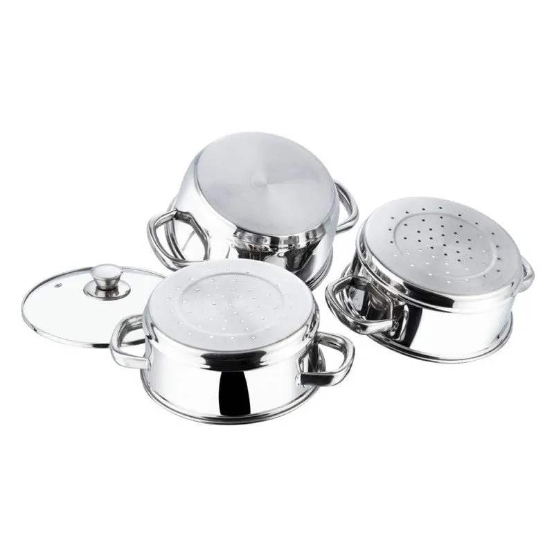 Vinod Clyra 3 Tier Stainless Steel Steamer media 7