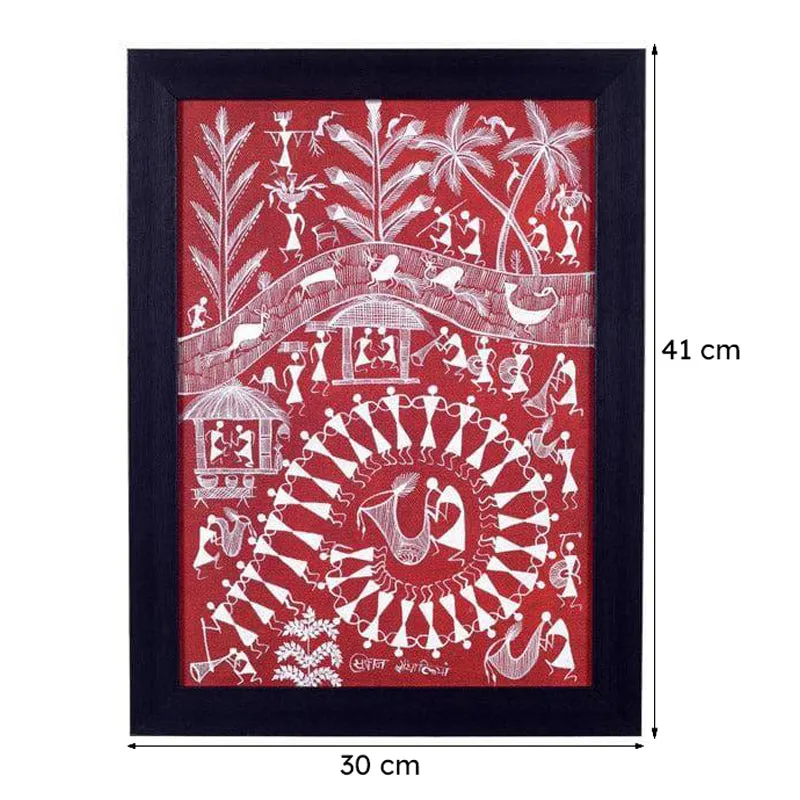 Wina Warli Canvas Wall Art media 6