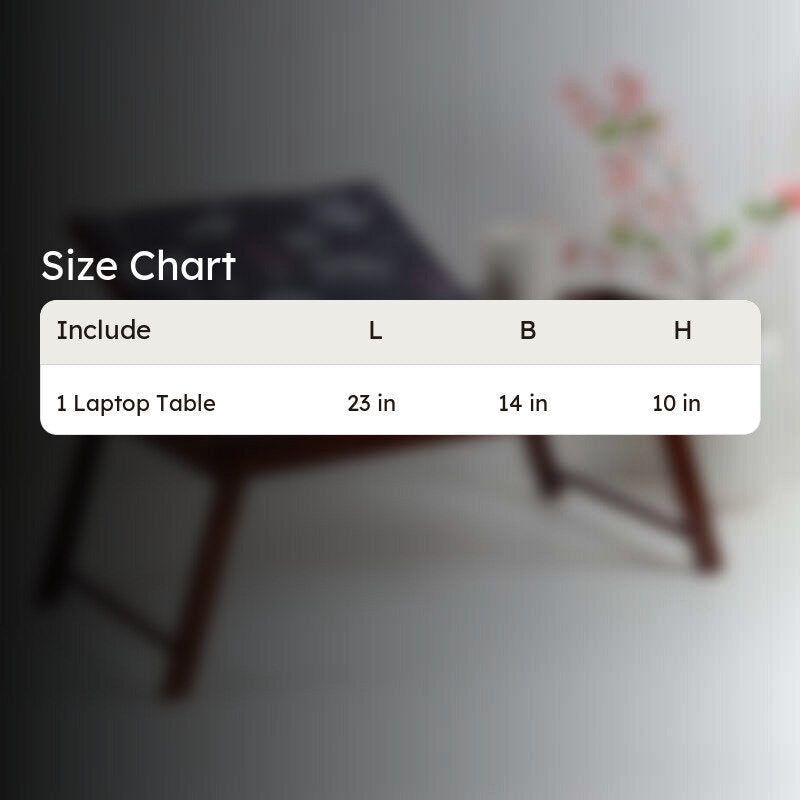 India Circus Teak Wood Animalia Laptop Table media 8