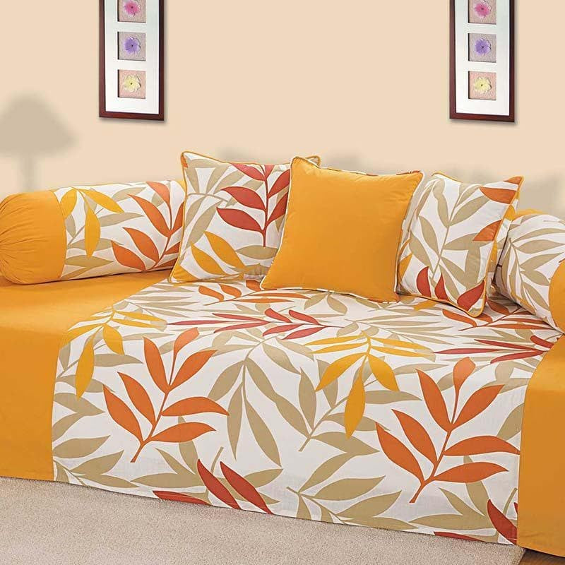 Swayam Fall Colours Diwan Set media 3