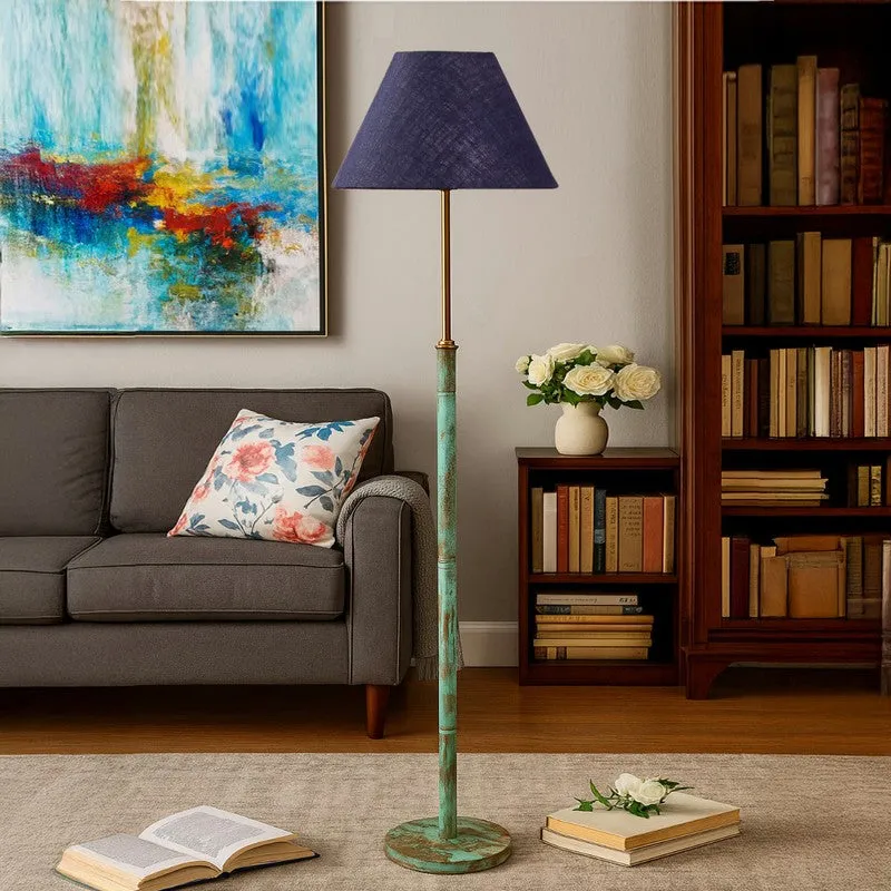 Drift Wooden Floor Lamp - Black media 4