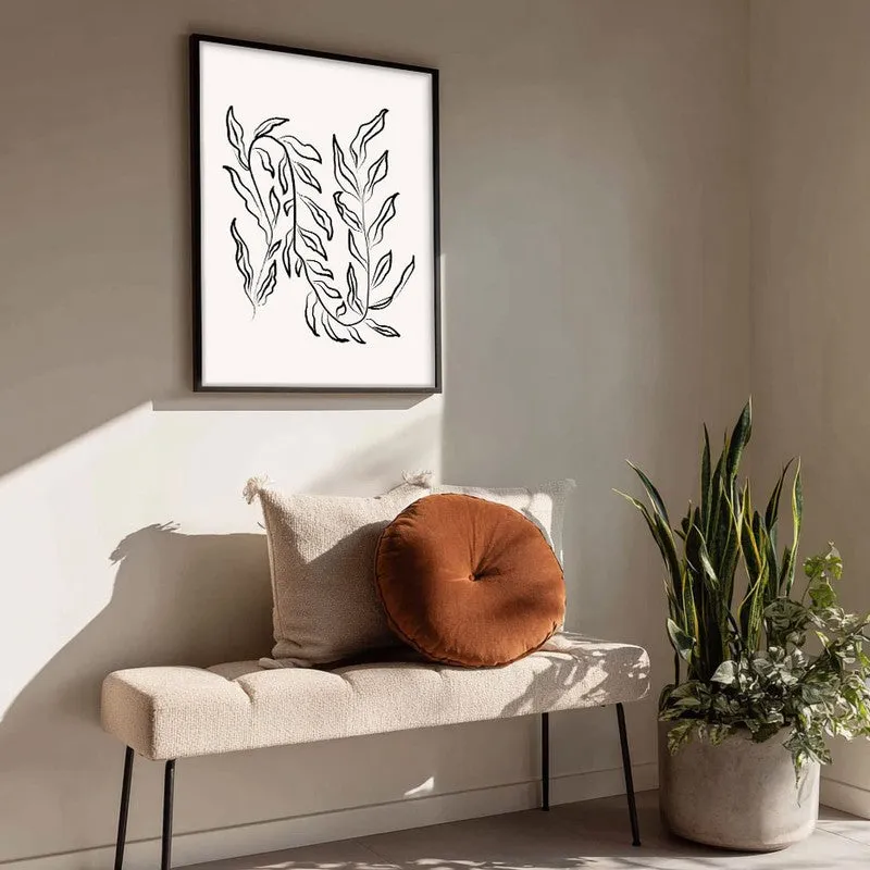 Everleaf Canvas Wall Painting With Black Frame media 4