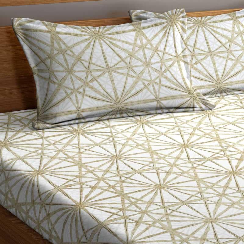 Demi Printed Microfiber Bedsheet - 130 GSM media 4
