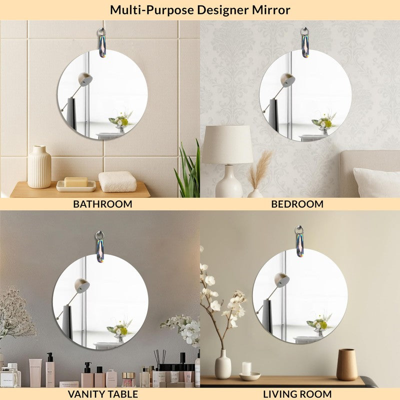 Reflecto Frameless Wall Mirror media 9