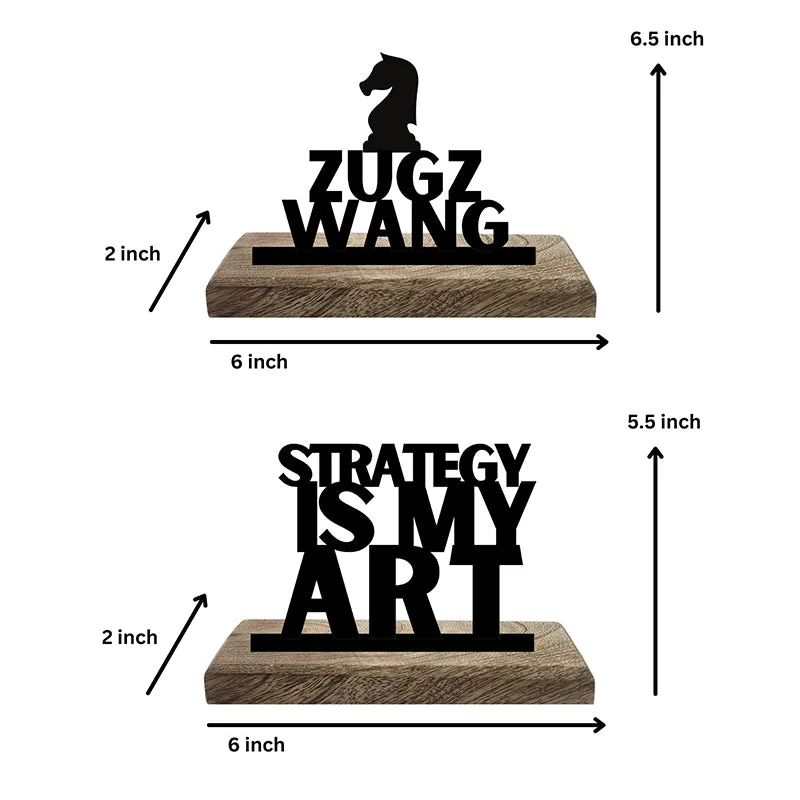 Strategic Art Showpiece - Set Of Two media 5