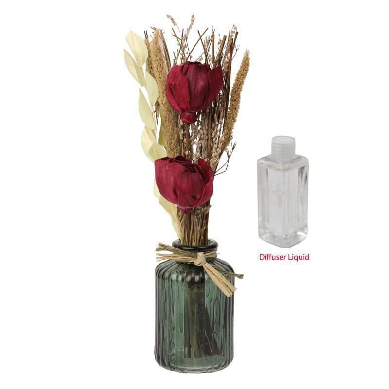 Vintage Decorative Vase with Dried Flowers media 6