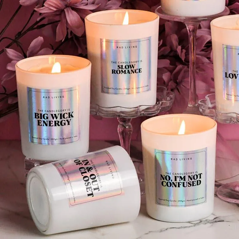 No I'm Not Confused Scented Candle media 4