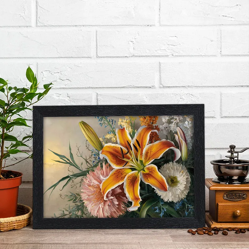 Oriental Lily Wall Painting media 3