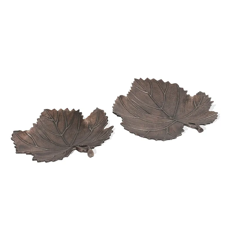 Maple Muse Accent Tray (Brown) - Set Of Two media 3