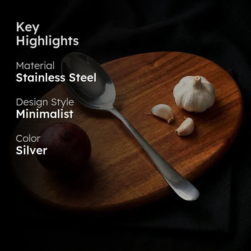 Baguette Stainless Steel Serving Spoon media 2